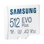 SD MicroSD Card 512GB Samsung SDXC EVO Plus (2024) (Class10) retail (MB-MC512SA/EU)