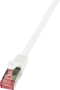 Logilink Patchkabel CAT6   S/FTP AWG27 PIMF 30,00m weiß (CQ2121S)