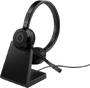 JABRA Evolve 65 TE Headset Link 390 Bluetooth Adapter carry pouch user documents USB-C to USB-A cabl