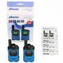 Alecto Walkie-Talkie Set / 2 Handsets / Bis zu 7 km / Frequenzkanäle: 8 / PTT / VOX / 24 h Standby / Headset-Ausgang / Eingebaute Taschenlampe / Schwarz