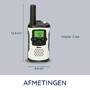 Alecto FR-175 - 8 channels - 7000 m - 24 h - 24 h - 2 pc(s)