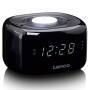 Lenco CR-12BK - Clock - Digital - FM - LED - 1.52 cm (0.6") - Black