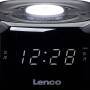 Lenco CR-12BK - Clock - Digital - FM - LED - 1.52 cm (0.6") - Black