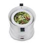 MELISSA Kartoffelschäler mit Salatschleuder / 1000 g Fassungsvermögen / 85 W / Weiß