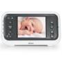 Alecto Video-Babyphone mit 2,8"-Farbdisplay Weiß / Anthrazit