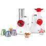 Trebs Gemüseschneider und Sorbet-Eismaschine / Comfortcook in einem mit 5 Aufsätzen Trebs Gemüseschneider und Sorbet-Eismaschine / Comfortcook in einem mit 5 Aufsätzen