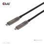 Club 3D Club3D USB-C AOC-Kabel  8K/ 10Gbps/ 60W  15m           St/St (CAC-2580)
