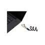 KENSINGTON Slim N17 2.0 Portables Laptopschloss für Wedge-Shaped Security Slots (K60511WW)