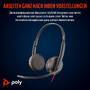 HP Poly Blackwire 3225 Stereo USB-C Headset +3,5mm Plug +USB-C/A Adapter Bulk (8X229A6)