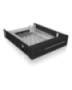 ICY BOX IB-2216StS - 8.89 cm (3.5") - Storage drive tray - 2.5" - SATA - SATA II - Black - Aluminium - Plastic