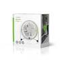 Nedis Multipack Tischventilator / Stromversorgung über USB / Durchmesser: 100 mm / 3 W / 1 Geschindigkeitsstufe / Weiss - 5 Stück