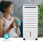 Nedis Multipack SmartLife Mobiler Luftkühler / Kapazität Wasserreservoir: 5 l / 3-Geschwindigkeitsstufen / 215 m³/h / Oszillation / Fernbedienung / Abschalt-Timer / Ionisierungsfunktion - 2 Stück