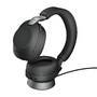 Jabra Evolve2 85 - Link380a UC Stereo Stand - Black - Wired & Wireless - Office/Call center - 20 - 20000 Hz - 286 g - Headset - Black