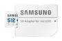 SD MicroSD Card 512GB Samsung Sonic inkl. Adapter  (Class10) retail (MB-MD512SA/LC1)