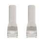 INTELLINET Cat6a F/FTP FlexiBoot Slim Patchkabel 2m grau 10G 500MHz LSZH Kupfer Litzendraht äusserst