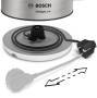Bosch TWK4P440 - 1.7 L - 2400 W - Black,Stainless steel - Stainless steel - Water level indicator - Overheat protection Bosch TWK4P440 - 1.7 L - 2400 W - Black,Stainless steel - Stainless steel - Water level indicator - Overheat protection