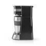 Butler Einzelportions-Kaffeemaschine / 0,4 l / 750 W / Timer-Funktion / Isolierter Reisebecher / Automatische Abschaltung / LCD-Display / Schwarz