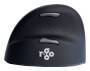 R-Go HE Mouse - Ergonomic mouse - Medium (Hand Size 165-185mm) - Left Handed - wireless - Left-hand - Optical - RF Wireless - 1600 DPI - Black - Silver