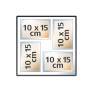 Hama Jumbo Stamps          30x30 100 weiße Seiten            3850 Archivierung -Fotoalben-