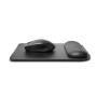 Kensington ErgoSoft™ Wrist Rest Mouse Pad - Black - Monochromatic - Wrist rest