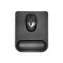 Kensington ErgoSoft™ Wrist Rest Mouse Pad - Black - Monochromatic - Wrist rest