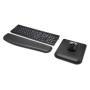 Kensington ErgoSoft™ Wrist Rest Mouse Pad - Black - Monochromatic - Wrist rest