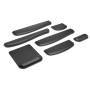 Kensington ErgoSoft™ Wrist Rest Mouse Pad - Black - Monochromatic - Wrist rest