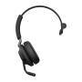 Jabra Evolve2 65 UC Mono Headset schwarz BT USB-A PC-Headsets