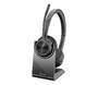 HP Poly Voyager 4320 Microsoft Teams Certified Bluetooth Headset +BT700 dongle +Charging Stand Smart