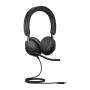 Jabra Evolve2 40 SE MS Stereo Headset schwarz USB-C PC-Headsets