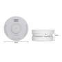 Alecto Rauchmelder mit 5-Jahres-Batterie Weiß