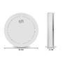 Alecto Smoke detector with 10 years battery and sensor runtime White