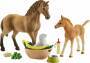schleich® Horse Club 42432 Sarahs Tierbaby-Pflege