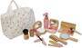 VEDES Großhandel GmbH - Ware Amia Holz Kosmetik-Set, inklusive Tasche