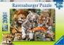 Ravensburger 12721 Puzzle Schmusende Raubkatzen 200 Teile XXL