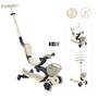 GLOBBER Deutschland GmbH GLOBBER GO-UP BABY 360 LIGHTS taupe, mit Leuchtrollen und Leuchtmodul