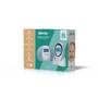 Alecto DBX-88 ECO Full Eco DECT-Babyphone mit Display weiß/blau