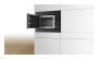 Bosch MIKROWELLE EINBAU 800W 39X50CM (BFL523MB4         SW)