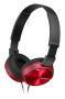 Sony MDR-ZX310AP - Headset - Head-band - Calls & Music - Red - Binaural - 1.2 m