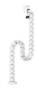 NEOMOUNTS BY NEWSTAR NEOMOUNTS Cable Spine Organizer for sit/stand desk frames clamp mounted white (