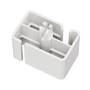 NEOMOUNTS BY NEWSTAR NEOMOUNTS Cable Spine Organizer for sit/stand desk frames clamp mounted white (