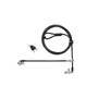 Kensington Slim N17 2.0 Keyed Dual Head Laptop Lock for Wedge-Shaped Slots - Kensington - Key - Black