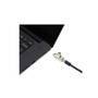 Kensington Slim N17 2.0 Keyed Dual Head Laptop Lock for Wedge-Shaped Slots - Kensington - Key - Black