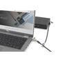 Kensington Slim N17 2.0 Keyed Dual Head Laptop Lock for Wedge-Shaped Slots - Kensington - Key - Black