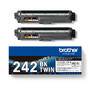 BROTHER TN242BK TWIN TONER FOR ECL (TN242BKTWIN)