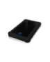 ICY BOX IB-233U3-B - HDD/SSD enclosure - 2.5" - Serial ATA - Serial ATA II - Serial ATA III - 6 Gbit/s - Hot-swap - Black