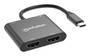 MANHATTAN USB-C PD auf Dual-HDMI-Monitor-Adapter 4K 60Hz (154321)