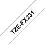 Brother TZEFX231 - TZ - White - Thermal transfer - Paper - 8 m - 1 pc(s)