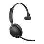 JABRA Evolve2 65 UC Mono Headset on-ear convertible Bluetooth wireless USB-C noise isolating black (