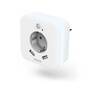 Hama LED-Nachtlicht m. Steckdose ws (223498)